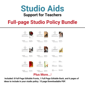 Full-page Studio Policy Bundle cover image