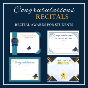 RECITAL AWARDS FOR STUDENTS cover image