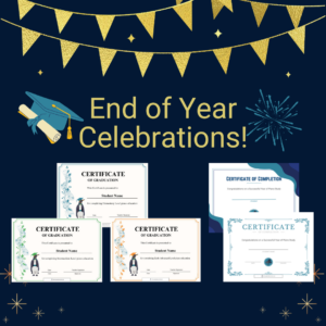 End of Year Celebrations!