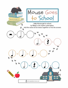 Mouse Goes to School